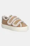 Inuikii  Semišové tenisky  Shearling Low Velcro