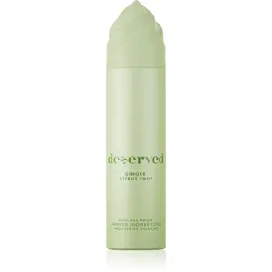 DESERVED Whipped Shower Foam Ginger Citrus Shot sprchová pena na telo 250 ml