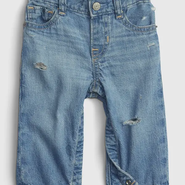 GAP Baby džíny z organické bavlny - Kluci