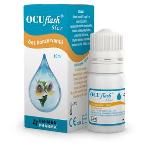OCUFLASH Blue očné kvapky 10 ml