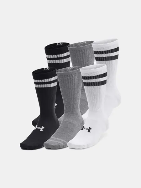 Under Armour Unisexové ponožky UA Essential 6pk Crew - unisex