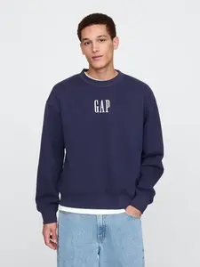 GAP Oversize mikina s logem - Pánské