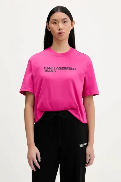 Karl Lagerfeld Jeans tričko dámské bavlněné