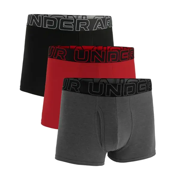 Under Armour M UA Perf Cotton 3in-GRY XL