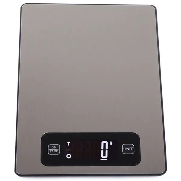Elektronická kuchynská váha do 5 kg inox lcd