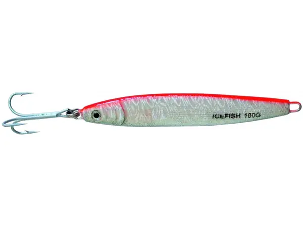 Ice fish pilker 3d červená - 70 g