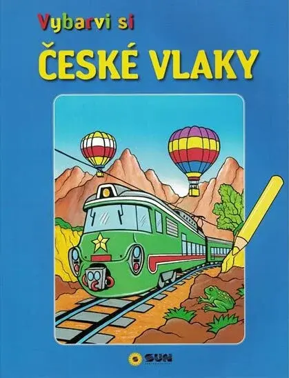 Vybarvi si - České vlaky (poškozená)