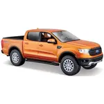 Maisto - 2019 Ford Ranger, metal oranžový, 1:27