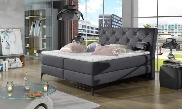 Boxspring Laos Rozměr: 160 x 200 cm, látka: Sawana 05
