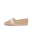 TOMMY HILFIGER Espadrilky  svetlohnedá / šedobiela