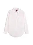 Tommy Jeans Blúzka 'Essential'  svetloružová / biela