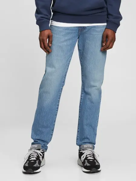 GAP Slim Straight Jeans Washwell - Men's