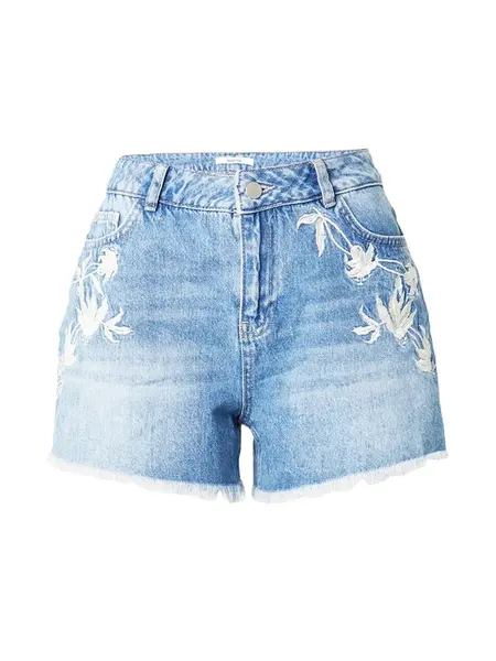 ABOUT YOU Džínsy 'Gemma Shorts'  modrá denim
