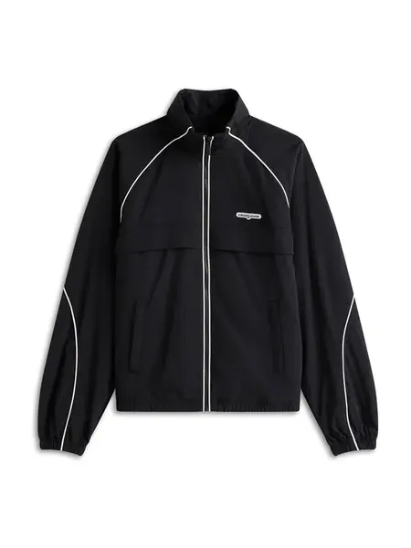 Tommy Jeans Prechodná bunda  čierna