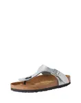 BIRKENSTOCK Žabky 'Gizeh'  strieborná