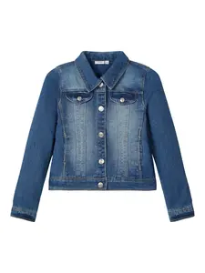 NAME IT Prechodná bunda 'Nitstar Rika'  modrá denim