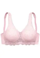 NUANCE Podprsenka  ružová / púdrová