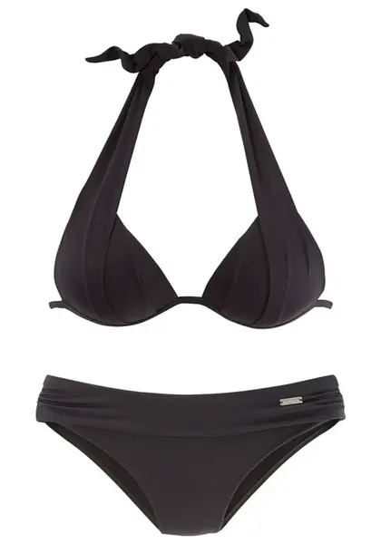 LASCANA Bikiny  čierna