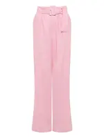 Calli Plisované nohavice  ružová