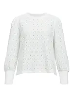 OBJECT Blúzka 'Laila'  biela