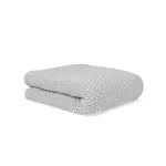 Bonjourbébé dětská pletená deka organická bavlna 70x90cm  Grey