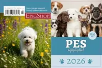 Kalendář 2026 Pes nejlepší přítel - stolní, týdenní