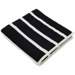 Dieter Knoll OSUŠKA DO SPRCHY, 70/140 cm, černá, ecru