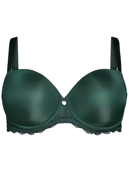 Devoted by Zizzi Podprsenka  tmavozelená