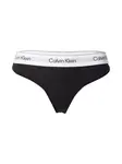 Calvin Klein Underwear Tangá  čierna / biela
