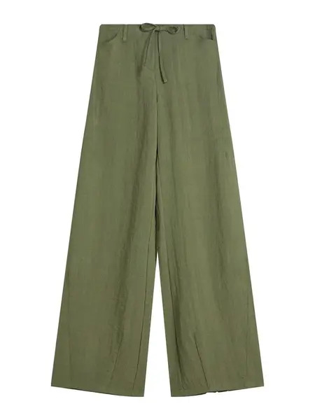 Bershka Nohavice  olivová