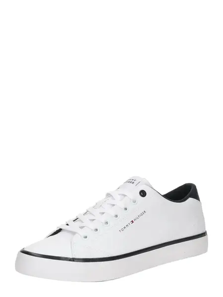 TOMMY HILFIGER Nízke tenisky  čierna / biela