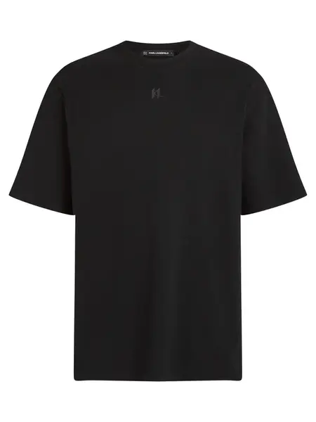 Karl Lagerfeld Tričko  sivá / čierna