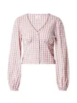 Daahls by Emma Roberts exclusively for ABOUT YOU Blúzka 'Hailey'  staroružová / biela