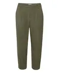 Kaffe Plisované nohavice 'Merle'  kaki