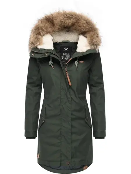 Ragwear Zimná parka 'Tawny'  olivová