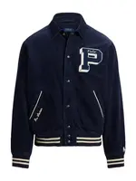 Polo Ralph Lauren Prechodná bunda  námornícka modrá / biela