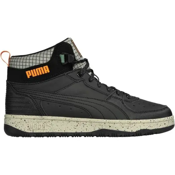 Puma REBOUND RUGGED OPEN ROAD Pánské kotníkové tenisky, černá, velikost 40.5