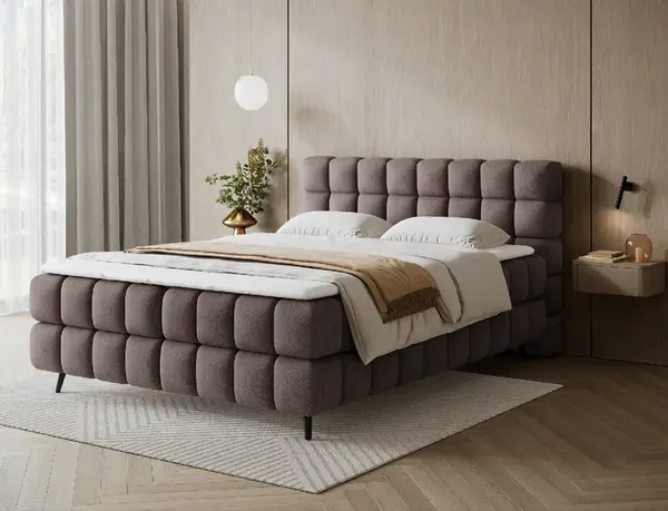 Boxspring Sabeno Rozměry: 180 x 200 cm, látka: Tonall 22