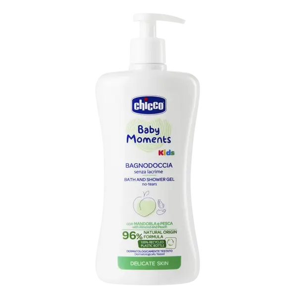 CHICCO Gel sprchový Baby moments Kids, 0m+ 500 ml