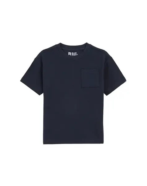 WE Fashion Tričko  námornícka modrá