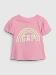 GAP Dětské tričko s logem - Holky