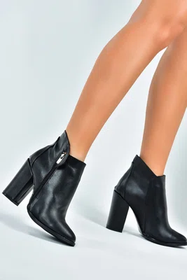 Fox Shoes Black Women's Boots