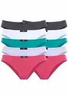 H.I.S Nohavičky  antracitová / zelená / fialová / ružová / biela