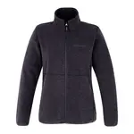 Hannah LIVELA II Dámska flísová mikina, čierna, veľkosť