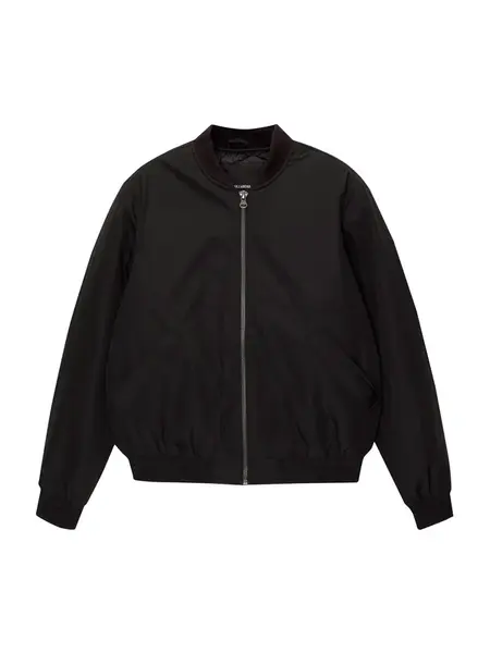 Pull&Bear Prechodná bunda  čierna