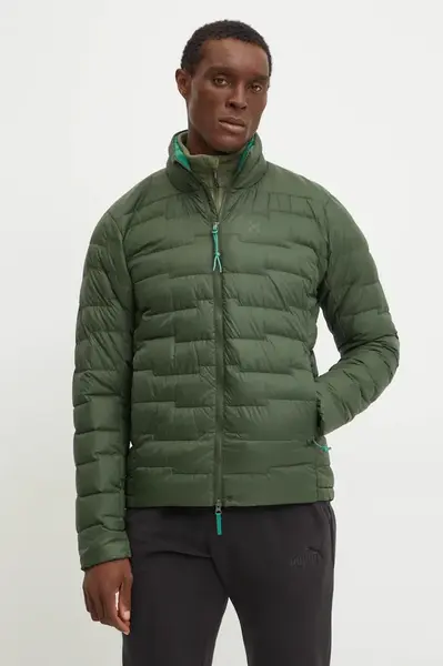 Péřová sportovní bunda Haglöfs ROC Flash zelená barva, 607462