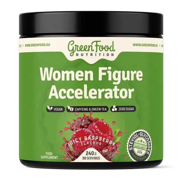 GreenFood Nutrition Women Figure Accelerator juicy raspberry 240 g