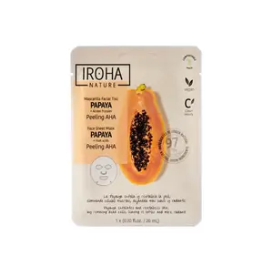 Iroha nature Obličejová maska Peeling Papay 20 ml