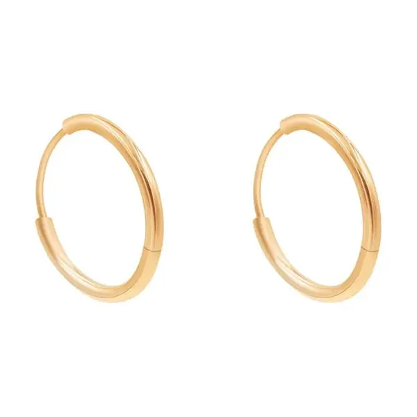 Pozlacené náušnice Lilou