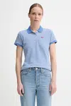 Polo tričko Levi's dámské, fialová barva, 52599